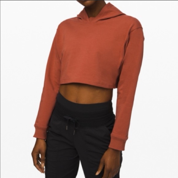 lululemon athletica Tops - Lululemon all yours crop hoodie